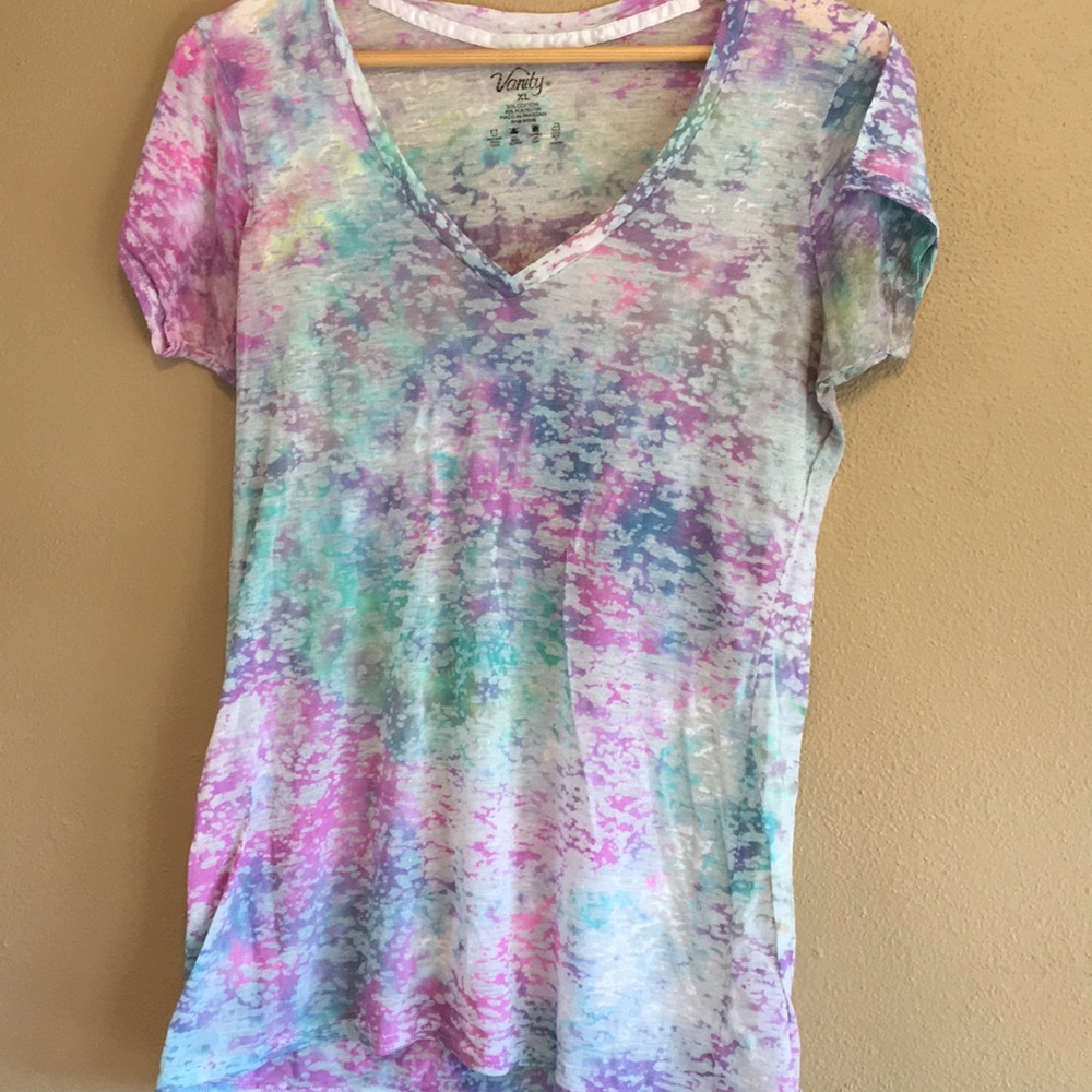 Vanity TyeDye Burnout tee